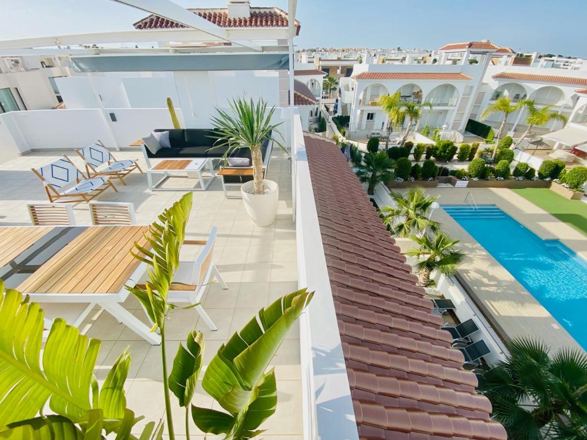 Fortuna Penthouse With Roof Terrace, Ac And Pool Rojales Luaran gambar