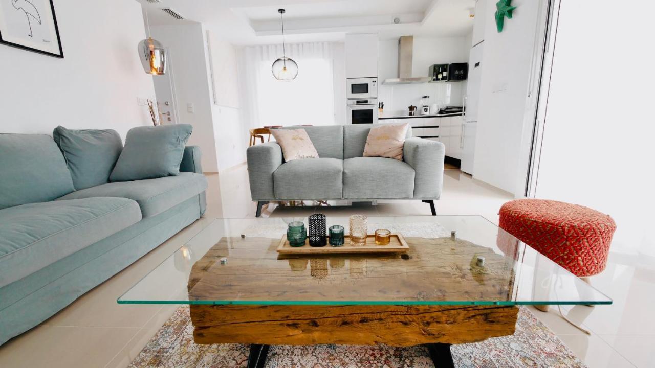 Fortuna Penthouse With Roof Terrace, Ac And Pool Rojales Luaran gambar