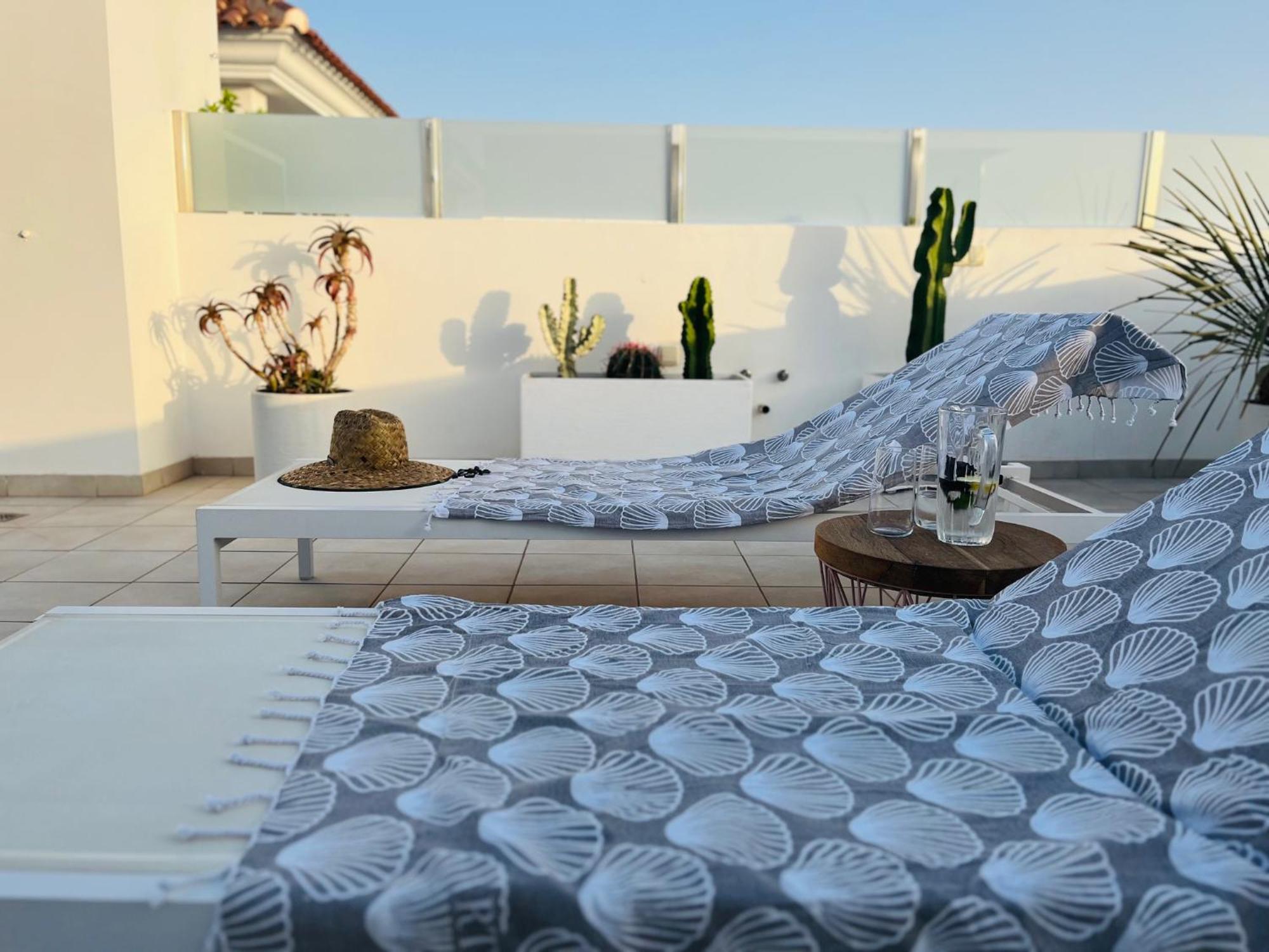 Fortuna Penthouse With Roof Terrace, Ac And Pool Rojales Luaran gambar